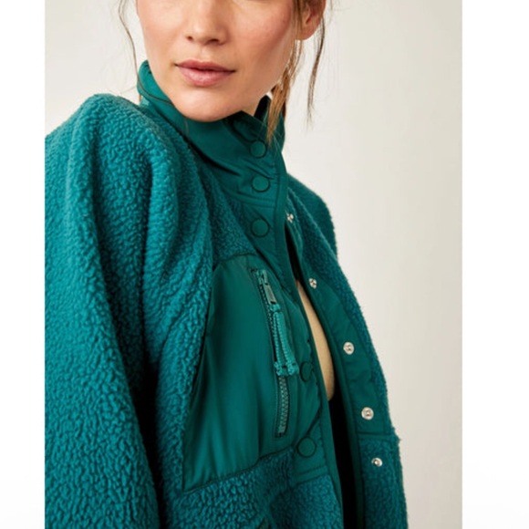 Free People Movement | Hit The Slopes Fleece Jacket | Small - Picture 3 of 7